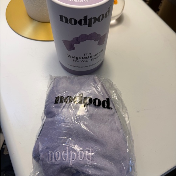 Nodpod Gray Weighted Eye Mask-NWOT - Picture 2 of 7